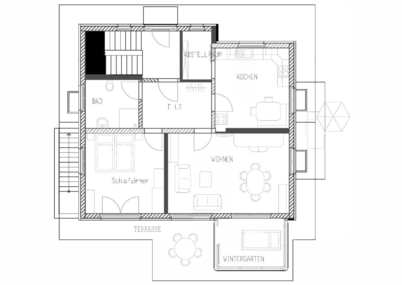 Klettgauperle - Familien- Und Behindertengerechte Ferienwohnung Griessen Dış mekan fotoğraf